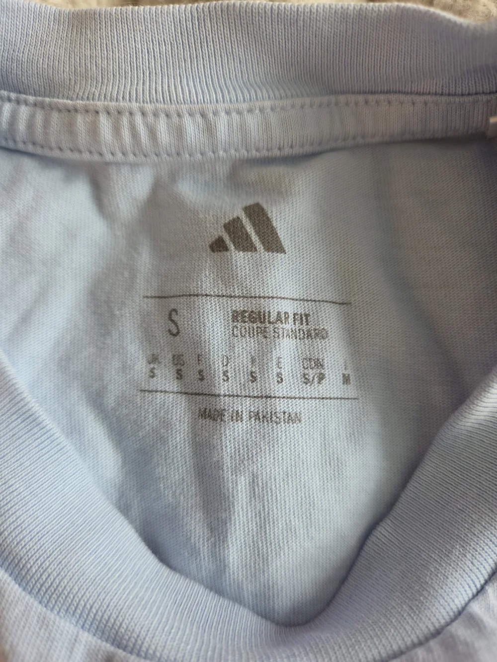Adidas Light Blue Tee with Yellow Tennis Ball Graphic Mens Size Small